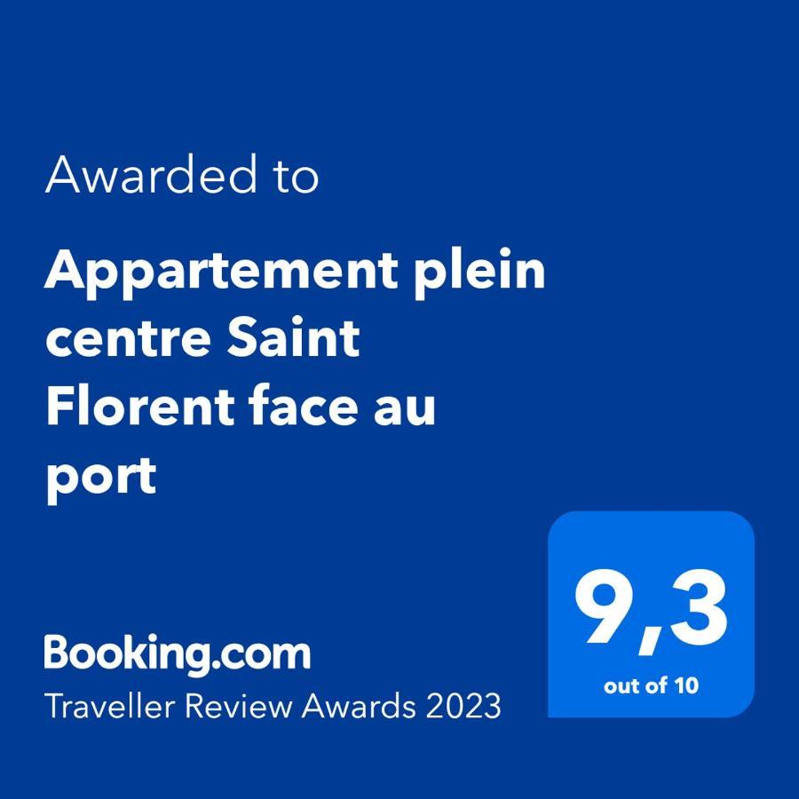 Appartement Plein Centre Saint Florent Face Au Port المظهر الخارجي الصورة